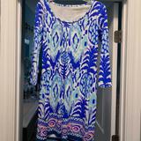 Lilly Pulitzer Dresses | Comfortable, Lightweight Knee Length Dress | Color: Blue | Size: S