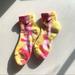 Nike Accessories | New Nike Tie Dye Socks | Color: Pink/Yellow | Size: Os