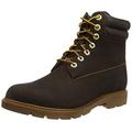 Timberland Herren 6 Inch WR Basic Stiefel, Dark Brown Nubuck, 50 EU