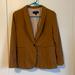 J. Crew Jackets & Coats | J Crew Parke Wool Blazer Size 2p | Color: Gold | Size: 2p