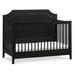 DaVinci Chloe Regency 4-In-1 Convertible Crib In Fog Gray Wood in Black | 43.5 H x 30.25 W x 54 D in | Wayfair M11441E