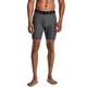 Under Armour Herren UA Hg Armour Kurze Laufhose atmungsaktive Herrenshorts, Carbon Heather/Black, XS EU