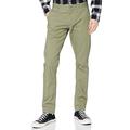 Dockers Men's Alpha Original Khaki Skinny-Lite Trousers, Sage Garden, W32 / 34