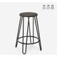 Ahd Amazing Home Design - Tabouret haut de bars restaurants cuisines au design industriel en bois