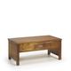 Table basse relevable en bois marron L 110 cm