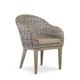 Fauteuil en rotin beige