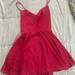 Free People Dresses | Free People Pink Cowl Neck Satin Dress: Small | Color: Pink | Size: 6