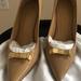 Michael Kors Shoes | Beautiful Patent Leather Michael Kors Shoes. | Color: Tan | Size: 9.5