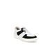 Wide Width Women's Hadley Sneakers by Naturalizer in Black White (Size 7 1/2 W)