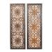 Juniper + Ivory Set of 2 48 In. x 16 In. Traditional Wall Decor Brown Wood - Juniper + Ivory 34089