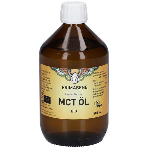 MCT OEL BIO Kokos Primabene 500 ml Öl