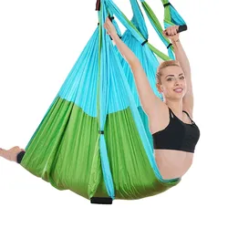 Hamac de Yoga aérien avec sac de transport balançoire extérieur intérieur anti-passionné fronde