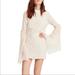 Free People Dresses | Free People Embroidered Mini Dress | Color: Cream | Size: 4