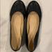 J. Crew Shoes | J.Crew Black Leather Flats - 8.5 | Color: Black | Size: 8.5