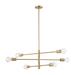 ELK Lighting Module 34 Inch 6 Light Chandelier - 47366/6