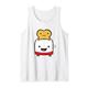 Toast und Toaster Kawaii Toast Brot Toaster Tank Top