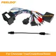 FEELDO-Lecteur MultiXXL Android avec Câble d'Alimentation pour Voiture Chevrolet Trax Cruze Aveo