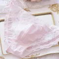 InjLace-Culotte en poudre de lait pour homme sous-vêtement confortable slip sexy bikini