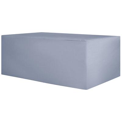 Protection pour meuble en tissu gris