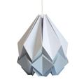 Suspension origami bicolore en papier taille M