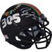 Ray Lewis Miami Hurricanes Autographed Fanatics Exclusive Schutt Sports Turnover Chain Tradition Alternate Mini Helmet