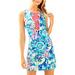 Lilly Pulitzer Dresses | Lilly Pulitzer Multi Dive In Tie Dye Dress | Color: Blue/Pink | Size: 0