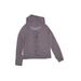 Roxy Sweatshirt: Gray Solid Tops - Size 10