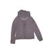 Roxy Sweatshirt: Gray Solid Tops - Size 10