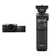 Sony Alpha 7C Spiegellose E-Mount Vollformat-Digitalkamera ILCE-7C (24,2 MP, 7,5cm (3 Zoll) Touch-Display, Echtzeit-AF) Nur Body - Silber/Schwarz + Handgriff