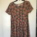 Lularoe Dresses | Lularoe T-Shirt Dress (Xs But Fits Like A M/L!) | Color: Gray | Size: Xs