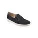 Wide Width Women's Alright Sneakers by Trotters in Black (Size 7 1/2 W)