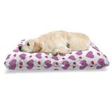East Urban Home Ambesonne Valentine's Day Pet Bed, Simple Love Themed Pattern w/ Big & Little Hearts | 24 H x 39 W x 5 D in | Wayfair