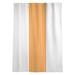 East Urban Home Tampa Bay Football Stripes Sheer Rod Pocket Single Curtain Panel Sateen in Orange | 53 H in | Wayfair