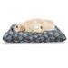 East Urban Home Ambesonne Damask Pet Bed, Popular Floral Damask Leaf Detailed Pattern European Retro Style Art Image | 24 H x 39 W x 5 D in | Wayfair