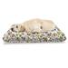 East Urban Home Ambesonne Mushroom Pet Bed, Pattern Types Of Mushrooms Wild Species Organic Natural Food Garden Theme | 24 H x 39 W x 5 D in | Wayfair