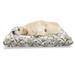 East Urban Home Ambesonne Floral Pet Bed, Blossoming Peony Flowers Pattern On A Plain Background | 24 H x 39 W x 5 D in | Wayfair