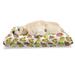 East Urban Home Ambesonne Fruit Pet Bed, Vitamin C Pattern Of Seasonal Orange Pomegranate Lemon | 24 H x 39 W x 5 D in | Wayfair