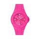 ICE-WATCH - Ice Generation Flashy Pink - Women's Wristwatch With Silicon Strap - 019163 (Medium)