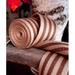 The Holiday Aisle® Faux Burlap 1.5" x 10 Yards Stripe Ribbon Fabric in Brown | 2 H x 360 W x 4 D in | Wayfair 975C0DC4CEBA4AB68D08A30B52A50207