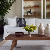 Woodbridge Furniture Dais Solid Wood Coffee Table Wood in Brown | 16.5 H x 60 W x 24 D in | Wayfair LL202-06