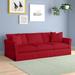 Birch Lane™ Shelby 83" Upholstered Sofa Cotton | 26 H x 83 W x 37 D in | Wayfair 33105DE91ADA40B78E49E45DB4C17985