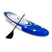 Costway 11 Feet Adjustable Inflatable Stand up Paddle SUP Surfboard with Bag