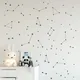 Autocollant mural constellation pour chambre d'enfant adhésif en vinyle pour espace