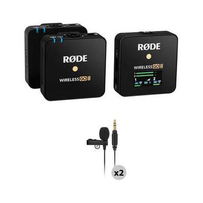 RODE Wireless GO II 2-Person Compact Digital Wireless Omni Lavalier Microphone S WIGOII