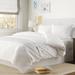 Harriet Bee Bachisio Reversible Modern & Contemporary Duvet Cover Set in White | King Duvet Cover + 2 King Shams | Wayfair