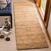 White 27 x 0.35 in Area Rug - Highland Dunes Concord Striped Handmade Flatweave Natural Area Rug Cotton/Jute & Sisal | 27 W x 0.35 D in | Wayfair