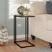 Trent Austin Design® Notasulga C Table End Table Set Wood/Metal in Black/Brown/Gray | 25 H x 12.5 W x 18 D in | Wayfair