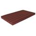 Red Barrel Studio® Indoor/Outdoor Bench Cushion Acrylic in Red/Brown | 2 H in | Wayfair 13EF3C80ED6145CAB623C92E1CBA512E