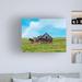 Gracie Oaks Barn Scene II by James McLoughlin - Wrapped Canvas Photograph Print Canvas, Wood in White/Black | 35 H x 47 W x 2 D in | Wayfair
