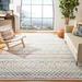 Blue/Navy 60 x 0.37 in Indoor Area Rug - Gracie Oaks Reith Southwestern Ivory/Navy Area Rug | 60 W x 0.37 D in | Wayfair